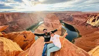 Lower Antelope Canyon & Horseshoe Bend || USA travel vlog