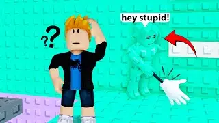 ROBLOX Slap Tower Смешные моменты (CAMO TROLL)