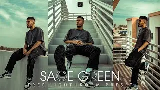 Lightroom Mobile Preset Free DNG | Sage Green Lightroom Preset Free | lightroom presets