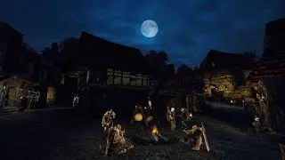 Gothic 3 Night in Myrthana Peaceful Music and Ambience / Noc w Myrtanie Spokojna Muzyka i Atmosfera