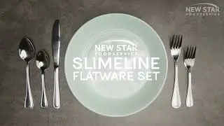 Newstar Foodservice : Slimeline Flatware Set