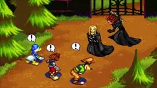 Kingdom Hearts Chain of Memories (GBA) Cutscene #91 Vexen Reveals a secret and gets killed by Axel