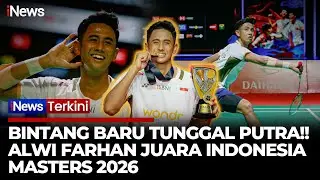 Final Kilat! Alwi Farhan Juara Indonesia Masters 2026 Kurang dari 30 Menit