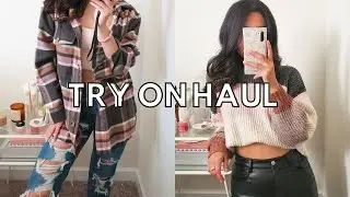 AMERICAN EAGLE TRY ON HAUL | FALL WINTER