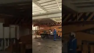 Car carrier vessel, raising decks