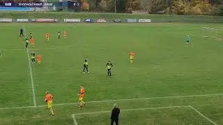 fotbal okres Uherské Hradiště, utkání  Strážnice/Veselí - Jalubí 5 :5