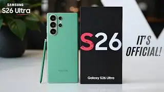 Samsung Galaxy S26 Ultra &mdash; ЭТО ОФИЦИАЛЬНО!