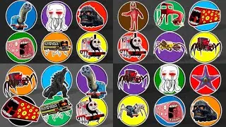 MONSTER COLLECTION!! Thomas Centipede, Ghast Monster, Ghost Train, Train Eater, Bus Eater, Timothy
