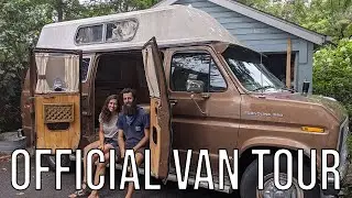 VAN LIFE TOUR - Minimalist Rock Climbing Van NYC | 1986 Econoline