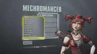 Borderlands 2 - Gaige as Moon Moxxi  from Borderlands: The Pre-Sequel