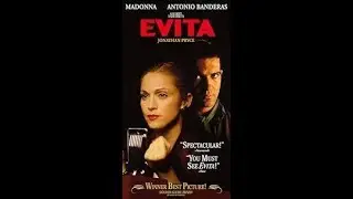 Opening to Evita 1997 VHS [Hollywood Pictures]