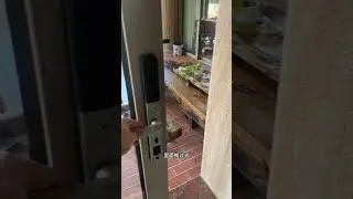 Aluminum alloy doors and windows intelligent locks, broken bridge aluminum fingerprint locks.