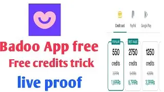Badoo App Free credit_badoo app_How to get free credits of Badoo app_ clipclaps