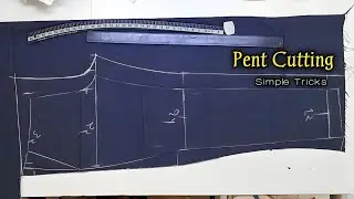 How To Pant Cutting IN Step By Step | Fitting Pent Cutting // pant Cutting and stitching in hindi 