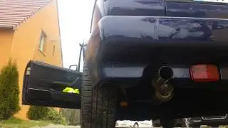 Golf cab 1.8 112 inox group N exhaust
