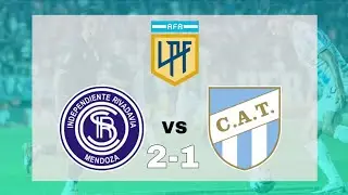 Independiente Rivadavia vs Atletico Tucuman ⚽️ Apertura Argentina - PARTIDO SIMULADO