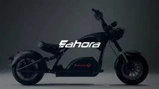 Eahora Knight M1PS, 72V 4000W  upmarket chooper scooter of Eahora