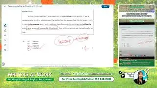 Teaching 50 Grammar and Vocab MCQs | WRITERS AT WORK | Top English Tuition Singapore