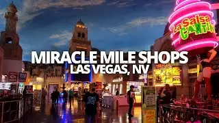 Exploring Miracle Mile Shops at Planet Hollywood in Las Vegas, Nevada USA Walking Tour #miraclemile