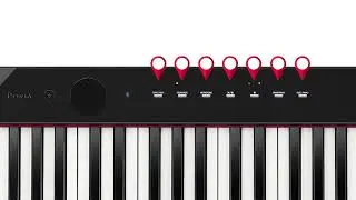 CASIO PX-S1000 - Знакомство с интерфейсом и разъемы