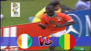 Power, enjoyment, and excitement in the highlights of the Ivory Coast vs. Mali match, 1994 Africa...