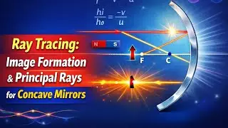 Ray tracing, image formation and principal Rays for a concave mirror/kpk/federal/punjob