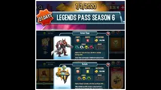 Monster Legends - Legends Pass Season 6 And New Mythics Monsters