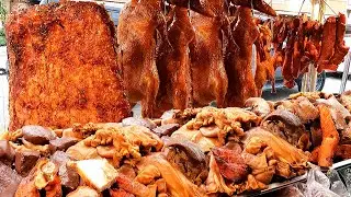Juicy Pork Chops! Best Roasted & Braised - Cambodian Street Food