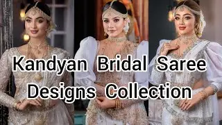 Kandyan Bridal Saree Designs Collection || Kandyan Bride || Sri Lankan Kandyan Bride @AshiFashion 
