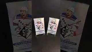 2020-21 SP Hockey Retail Packs &times;2 Break L👀KING FOR BLACK 1/1 Auto RC #hockeycards #upperdeck #nhl