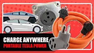 How to Charge Your Tesla Anywhere | RV Campsites, Homes, and Airbnbs