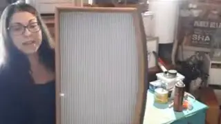 Quick tip - easy way to cut paper when lining drawers with curved front.