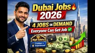 5 Most High-Demand Jobs in Dubai for 2025 | Highest Salary Careers in UAE (Freshers #uaejobs