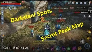 Mir4 Secret Peak Darksteel Spots #Mir4
