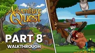 AdventureQuest - Part 8 | Moglin Forest (No Commentary Walkthrough)