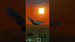 I can fly like a bird #bird #minecraft #music #fly