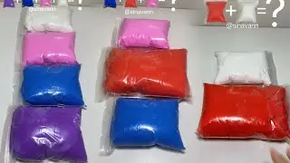 ASMR & COLOR&rsquo;S MIX polymer clay😍🌈🙂( campilation video) #8 #clay #asmr #slime 