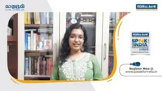 From Finalist to Trailblazer: Anagha&rsquo;s Speak for India Journey!
