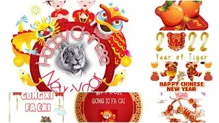 HAPPY CHINESE NEW YEAR 2022 WA STICKER