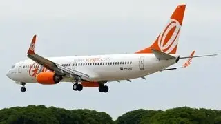 FS2004 - Pouso no Aeroporto de Curitiba (CWB) com Boeing 737-800 nas cores da Gol