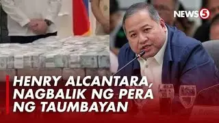 P110 M halaga ng salapi, ibinalik ni ex DPWH Bulacan district engineer Henry Alcantara