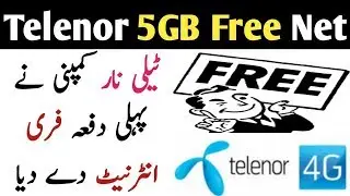 Telenor free internet code 2019 | Telenor 5Gb free internet for 30 days