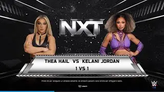 WWE 2K25: THEA HAIL VS KELANI JORDAN [NXT]