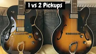 Single vs Double Pickup Jazz Guitar Test - Which Do You Like?