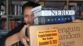 Live Unboxing with new books from Penguin Random House | RunwrightReads