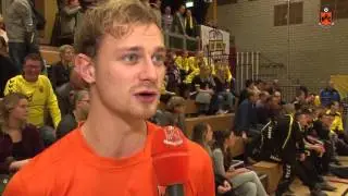 Reactie Rob van der Leij na het Protos Weering zaalvoetbaltoernooi