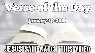 Jesus Bible Verse-January 10, 2026