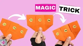 FUN origami MAGIC TRICK [DIY paper trick] / Paper Magic Trick Origami