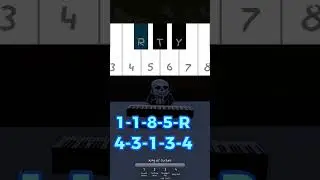 How to Play Megalovania by Toby Fox in JJK Shenanigans | #shorts #jujutsukaisen #roblox