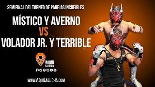 Místico y Averno vs Volador Jr. y Terrible. Aquí La Lucha